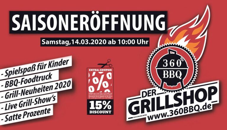 Start in die Grillsaison 2020