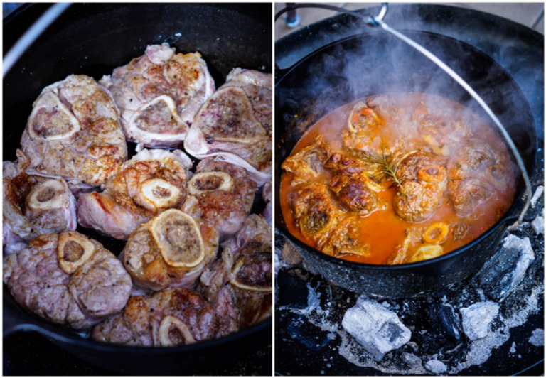 Ossobucco aus dem Dutch Oven