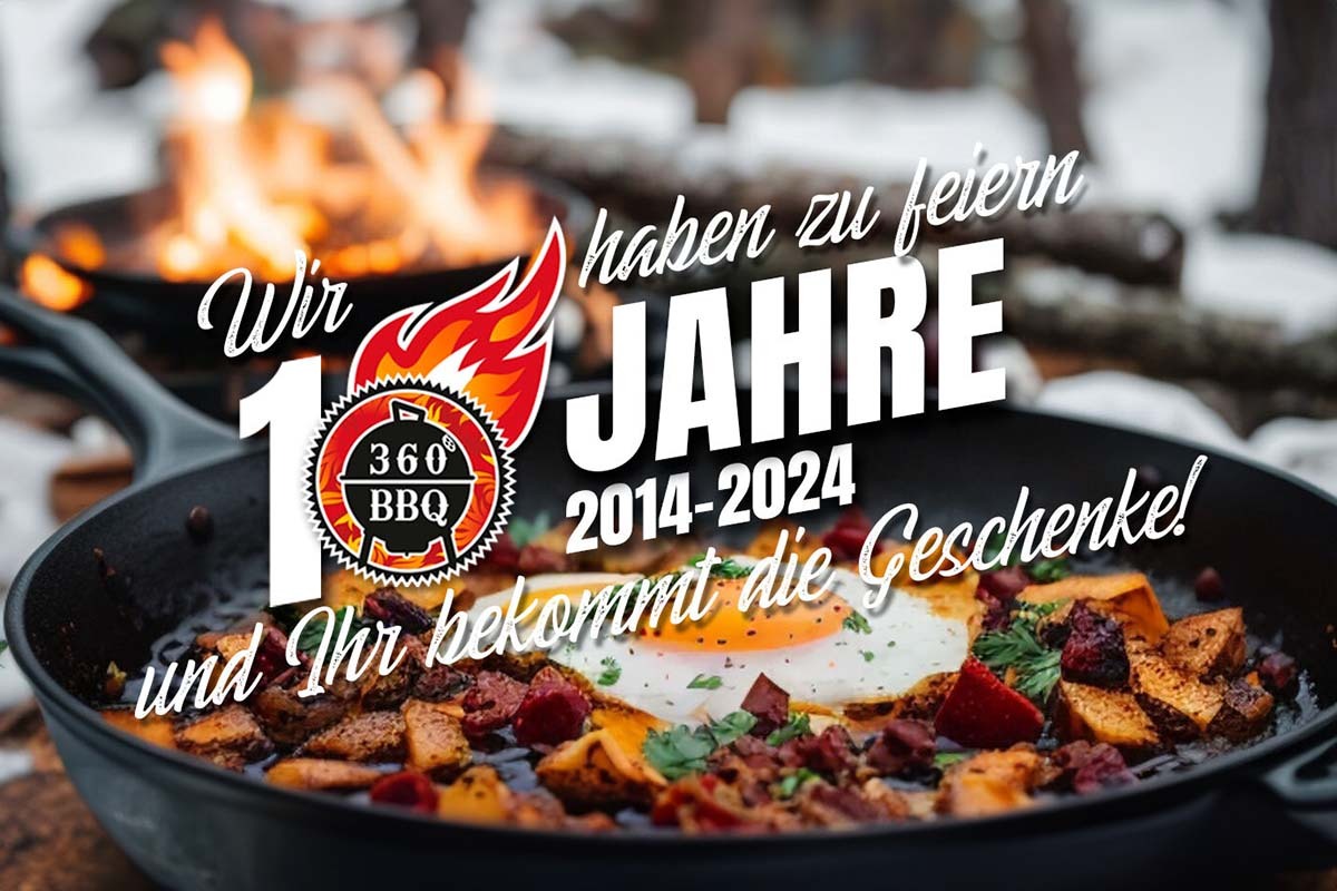 10 Jahre 360°BBQ – 10 Jahre pure Leidenschaft