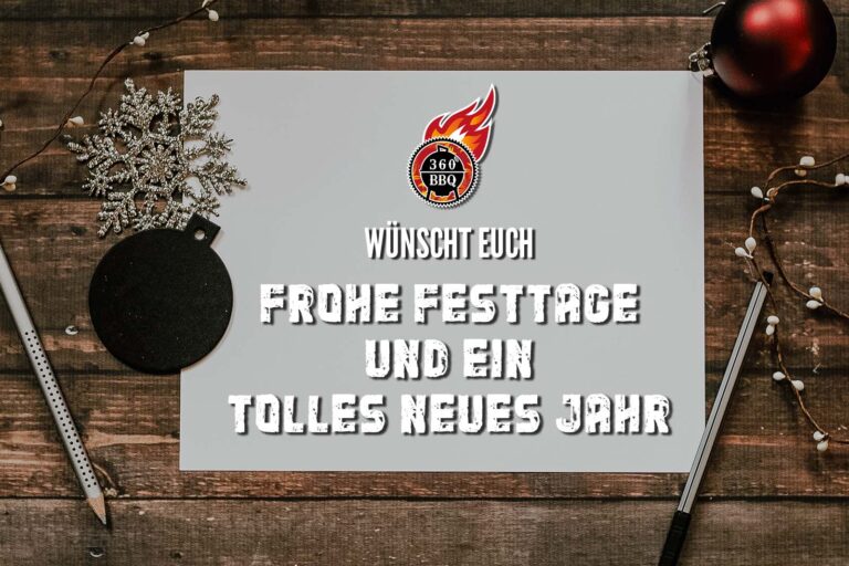 360°BBQ wünscht Euch frohe Festtage!
