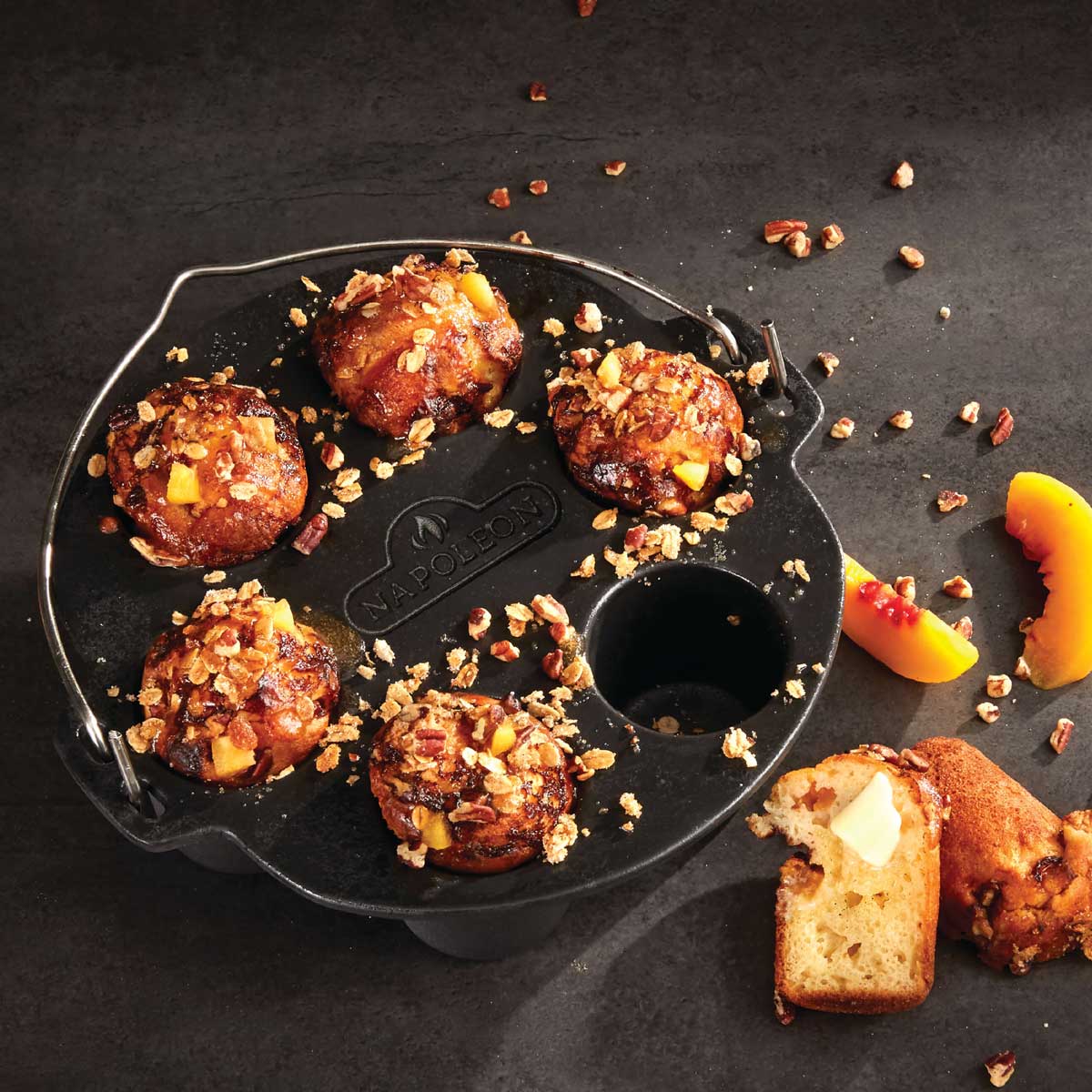 Napoleon Muffinform Gusseisen Ø 24cm Napoleon Muffinform Gusseisen Ø 24cm