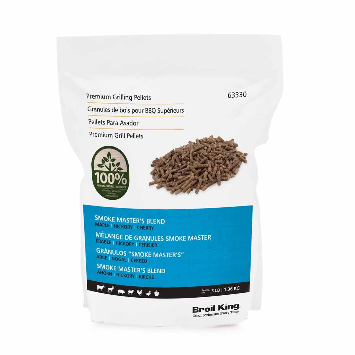 Broil King Grillpellets Smoke Master, 1,36 kg Beutel