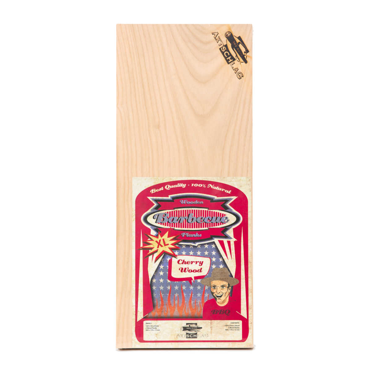 Axtschlag XL Wood Planks Cherry, 40 x 15 cm