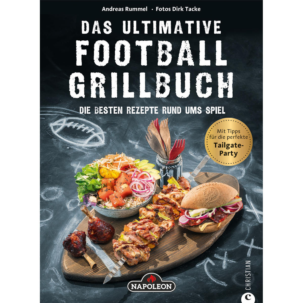 Napoleon Grillbuch "Das ultimative Football-Grillbuch"