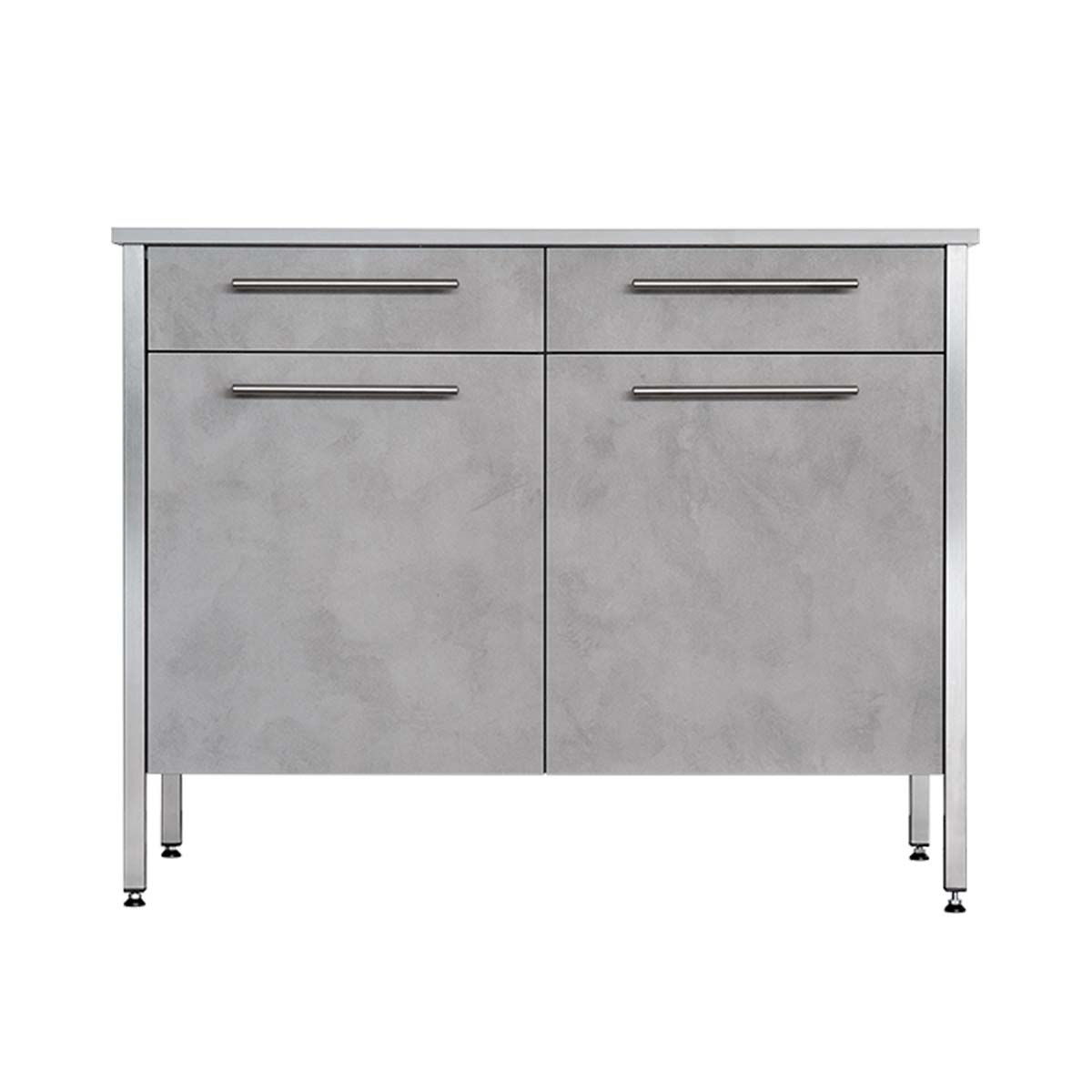 Der ECKAT "Der Spezialist" Outdoorschrank, mit Stehfüßen Der ECKAT "Der Spezialist" Outdoorschrank, mit Stehfüßen