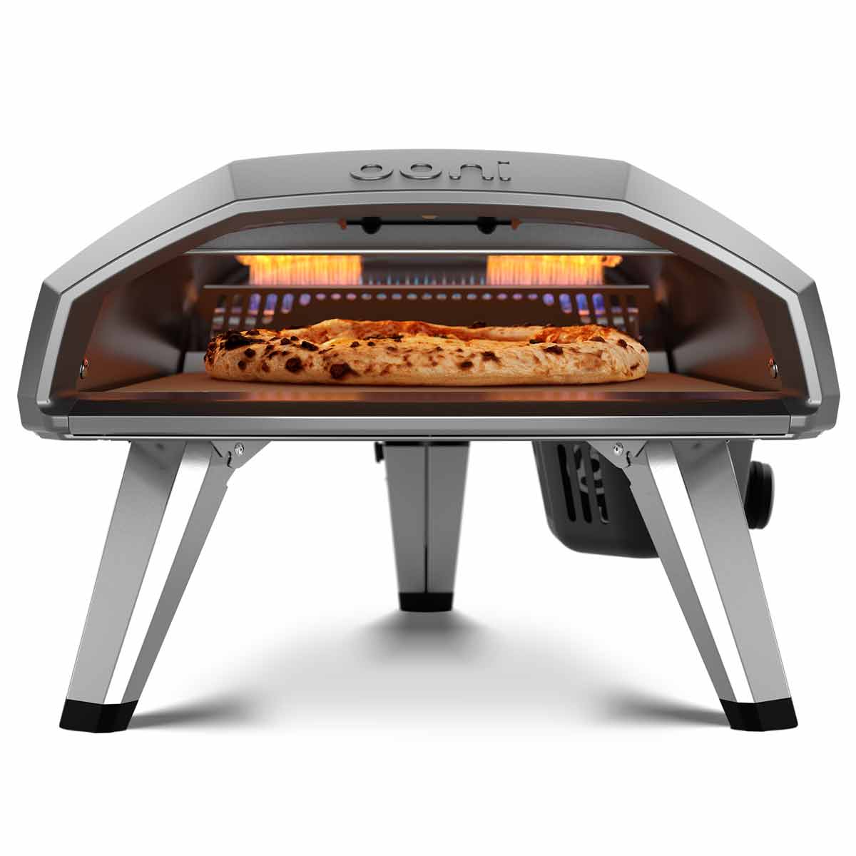 Ooni Koda 2 Gas Pizzaofen 14" Schieferblau, Seitenansicht
