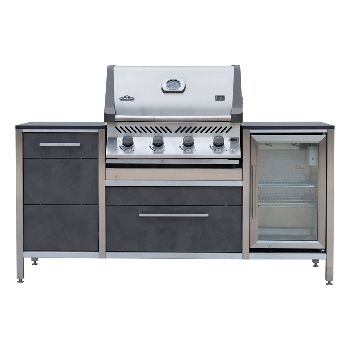 Burnout Kitchen BBQ Block Smoke | Napoleon Sondermodell Prestige 500 Einbaugrill Burnout Kitchen BBQ Block Smoke | Napoleon Sondermodell Prestige 500 Einbaugrill