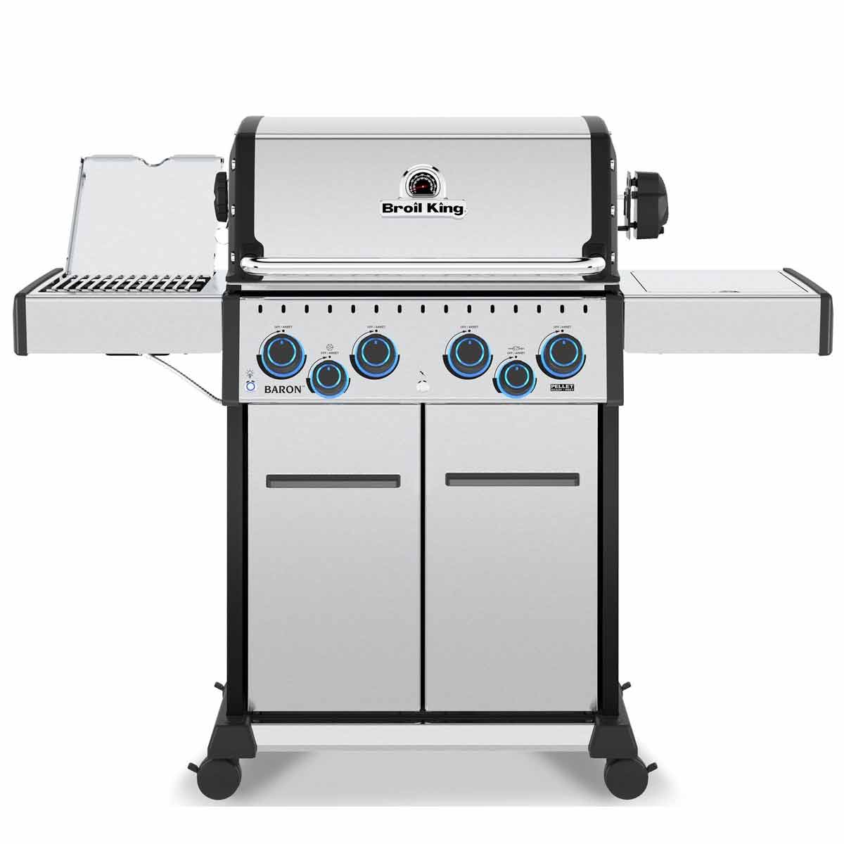 Broil King Baron 490 IRX Gasgrill Edelstahl inkl. Drehspieß