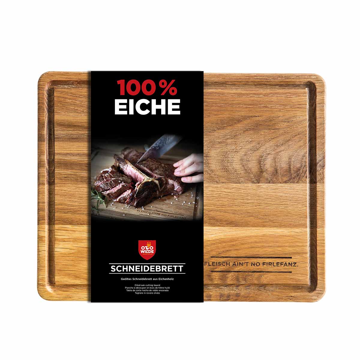 Otto Wilde Schneidebrett | Eichenholz Otto Wilde Schneidebrett | Eichenholz