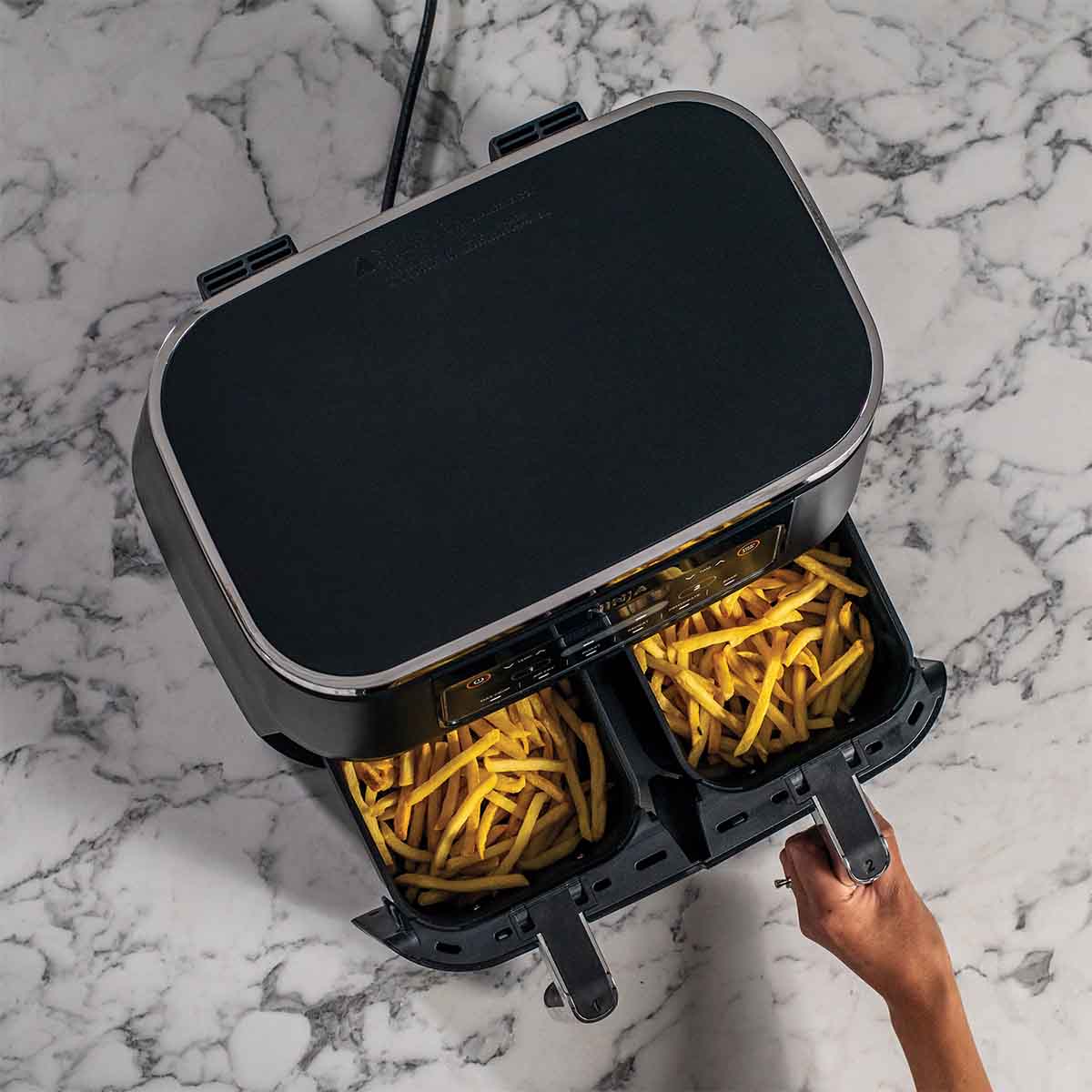 Ninja Foodi Dual Zone Heißluftfritteuse 7,6 Liter