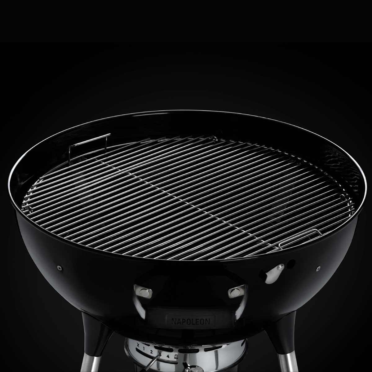 Napoleon Premium Holzkohle Kugelgrill, Ø 57cm, NK22K-LEG-3 / Edelstahl-Grillrost Napoleon Premium Holzkohle Kugelgrill, Ø 57cm, NK22K-LEG-3 / Edelstahl-Grillrost