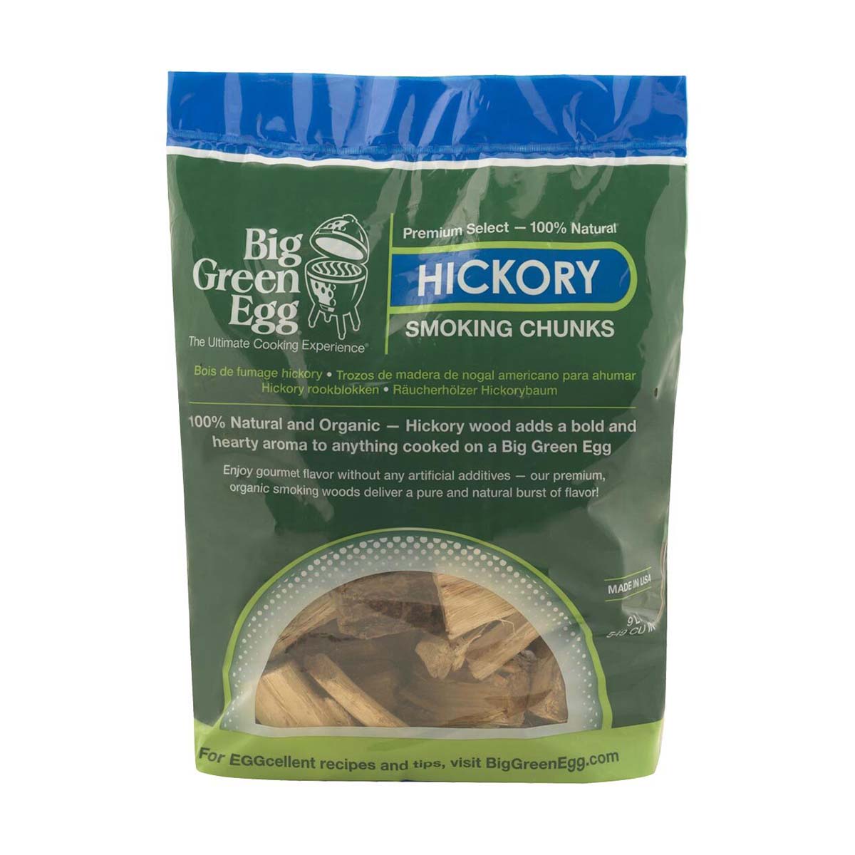 Big Green Egg Holz-Chunks, Hickory Big Green Egg Holz-Chunks, Hickory