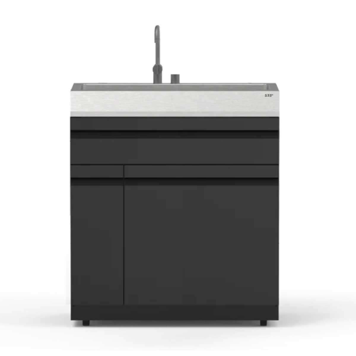 Otto Wilde S32 Waschbecken Modul mit Schublade  Otto Wilde S32 Waschbecken Modul mit Schublade