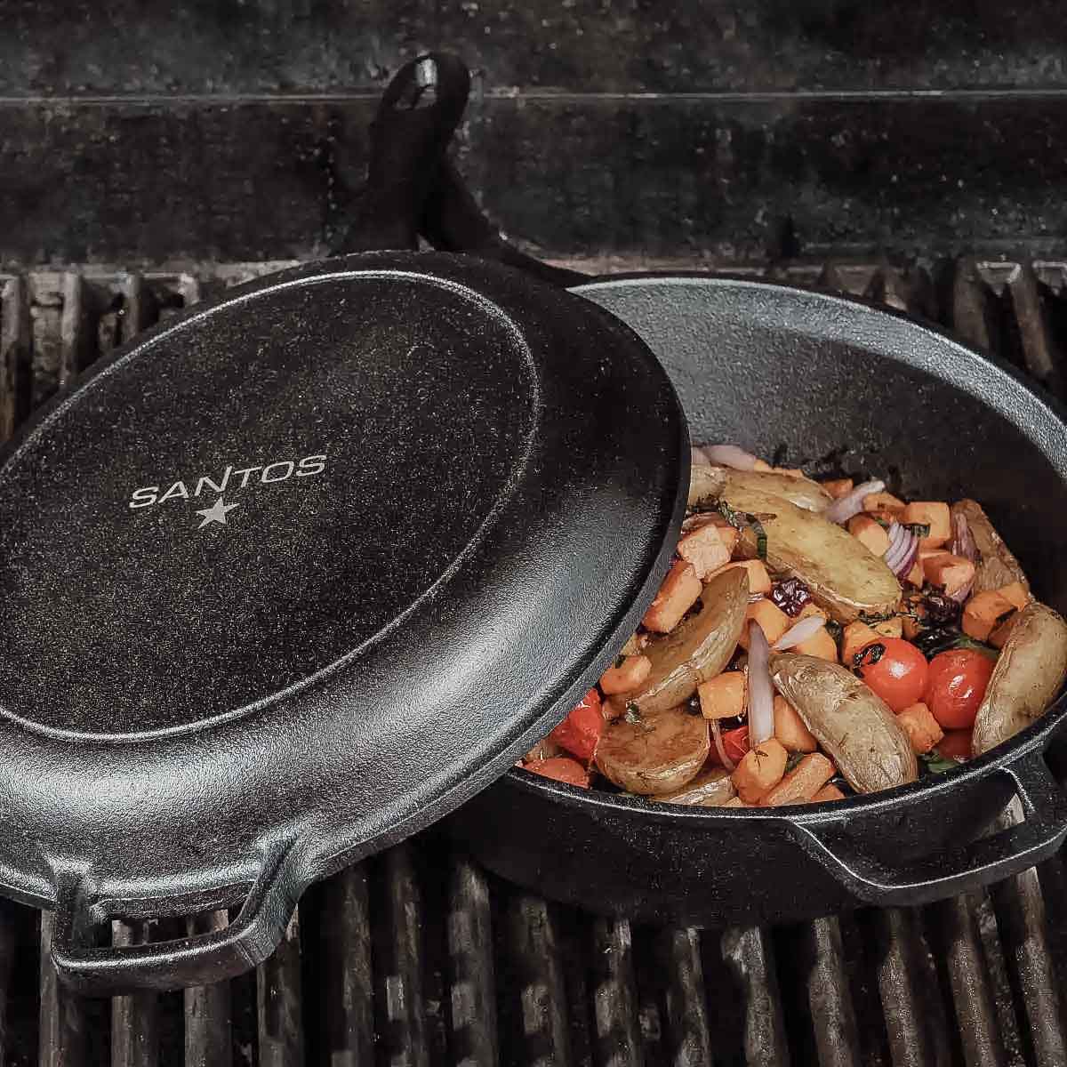 Santos Guss Pfannen Set 2 tlg. Santos Guss Pfannen Set 2 tlg.
