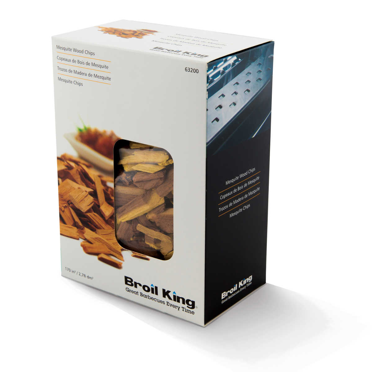 Broil King Mesquite Chips, 2,78 dm³ Verpackung Broil King Mesquite Chips, 2,78 dm³ Verpackung