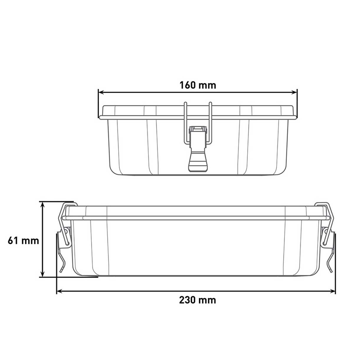 Skotti Boks Edelstahlbox 1 Liter Skotti Boks Edelstahlbox 1 Liter