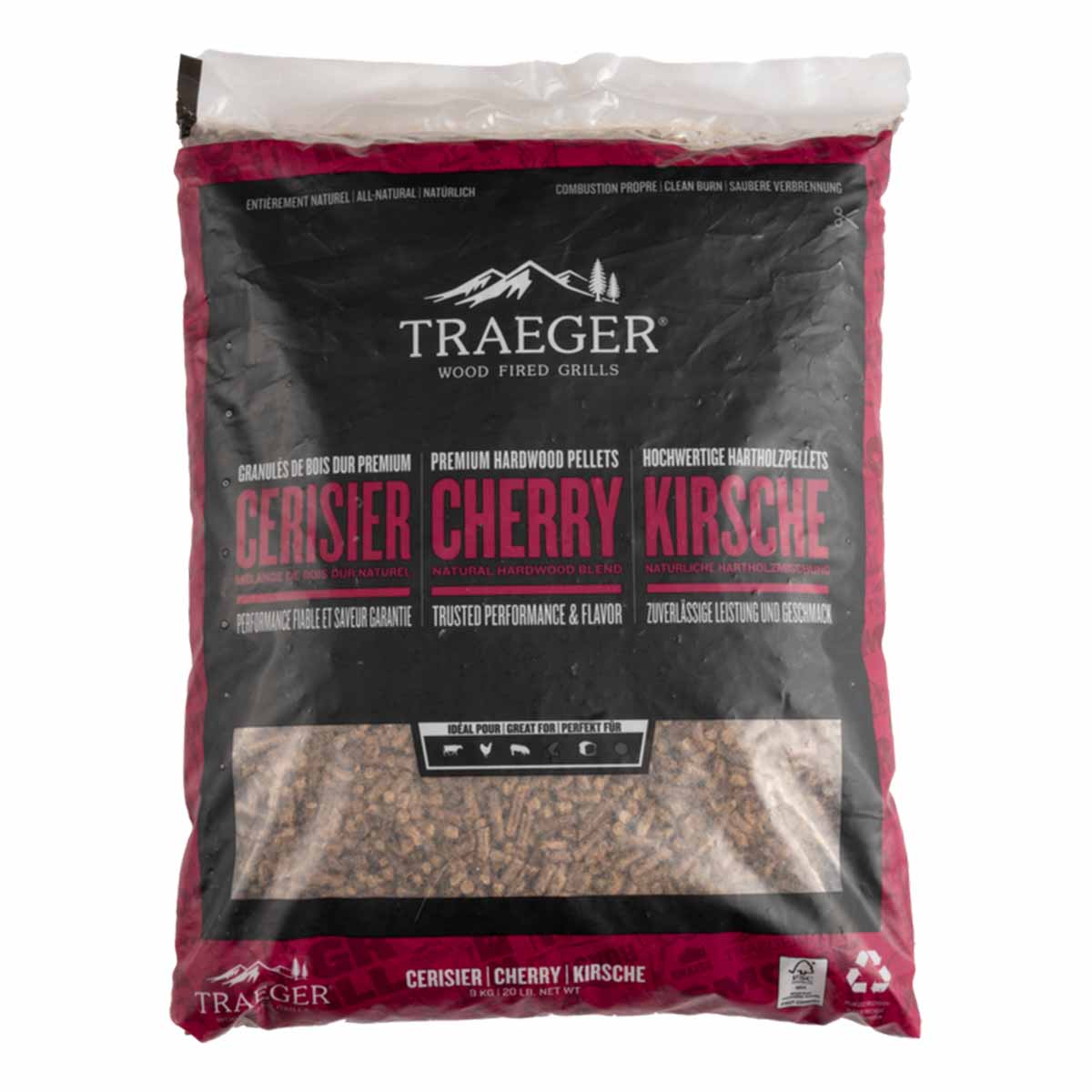 Traeger Hartholz Pellets Cherry | 9 kg