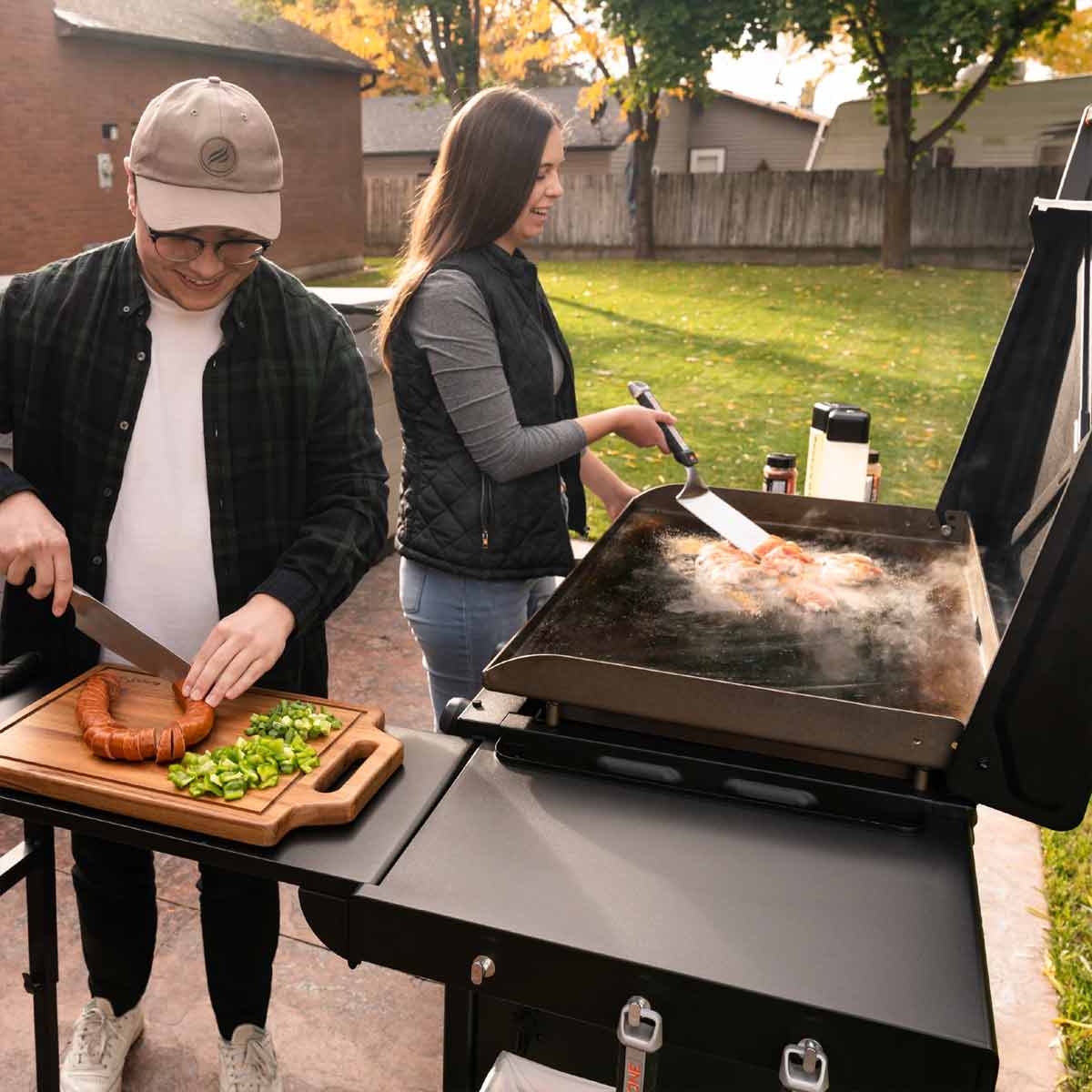 Blackstone Plancha 36" Grillstation mit Klapptisch