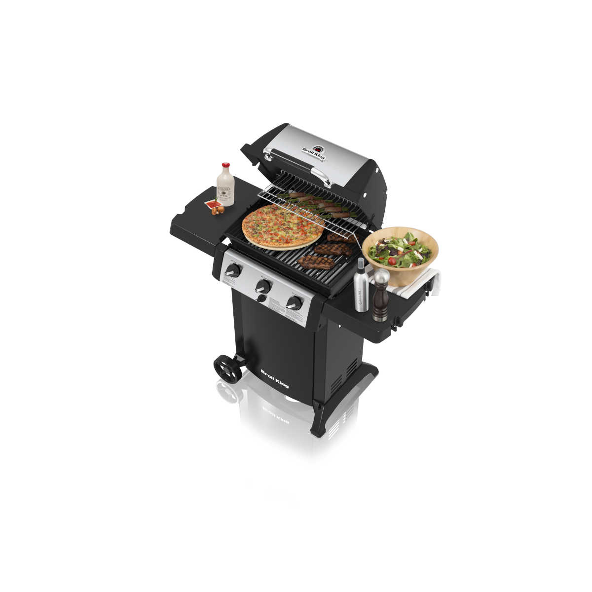 Broil King Gem 310, Schwarz Broil King Gem 310, Schwarz