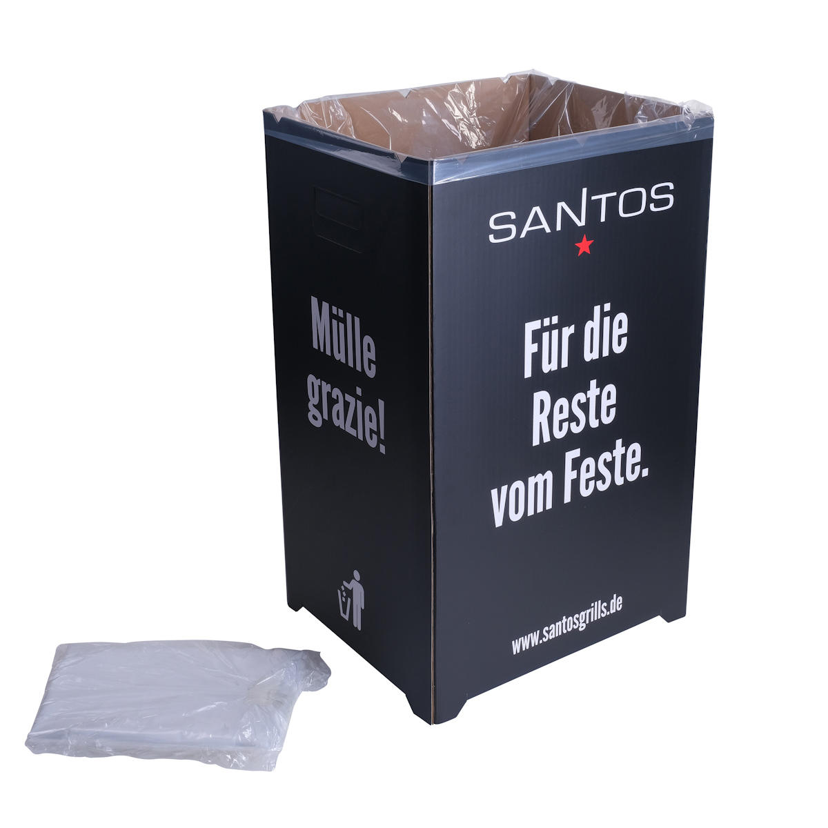 SANTOS Müllbox mit 10 Mülltüten