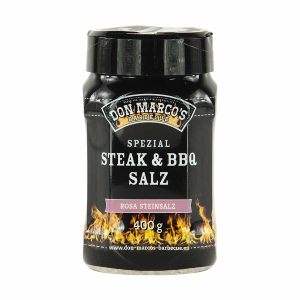 Don Marco's  Steak & BBQ Salz (Rosa Steinsalz) 400g