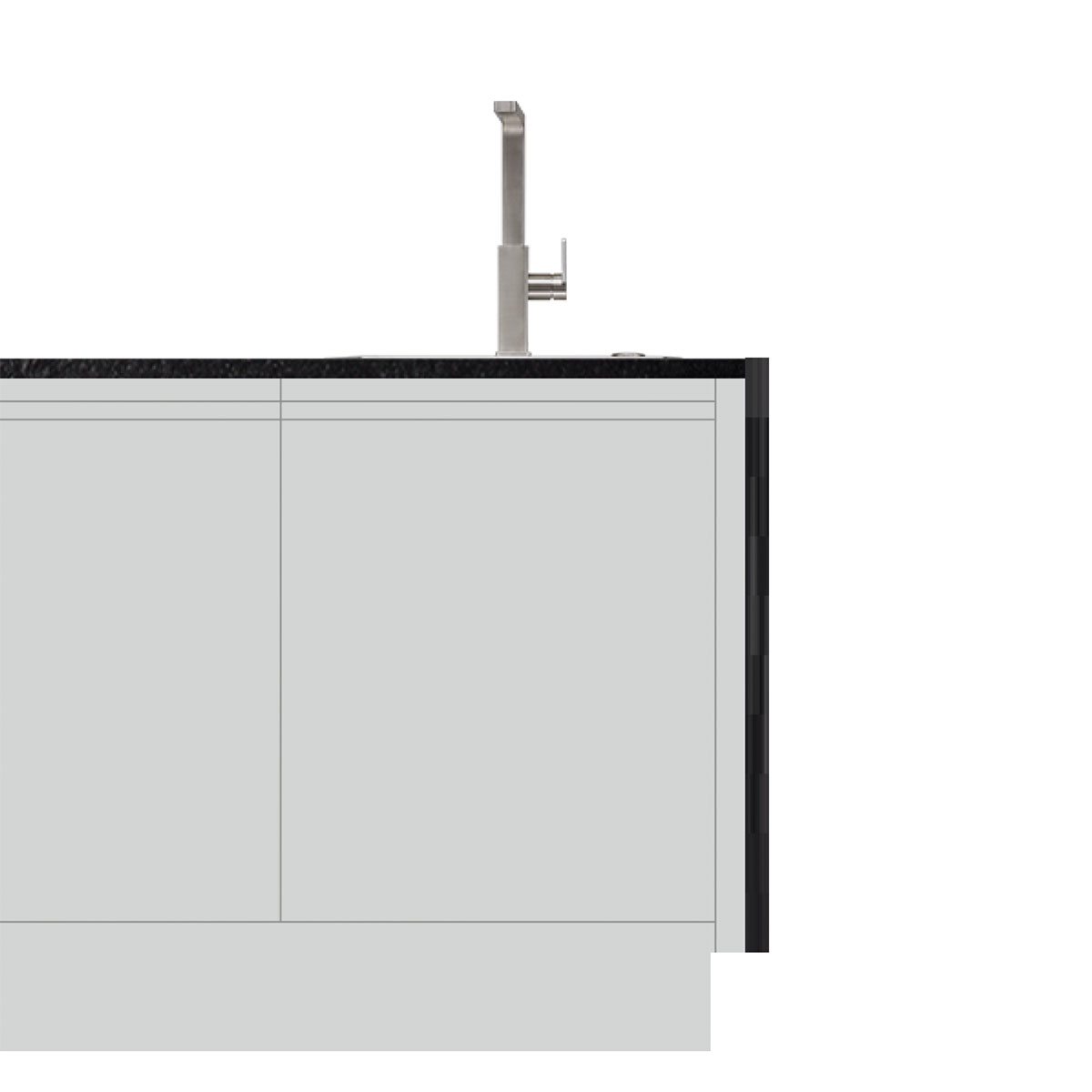 Burnout Kitchen Lux Küche Dust | Napoleon Prestige 665 Einbaugrill Spüle