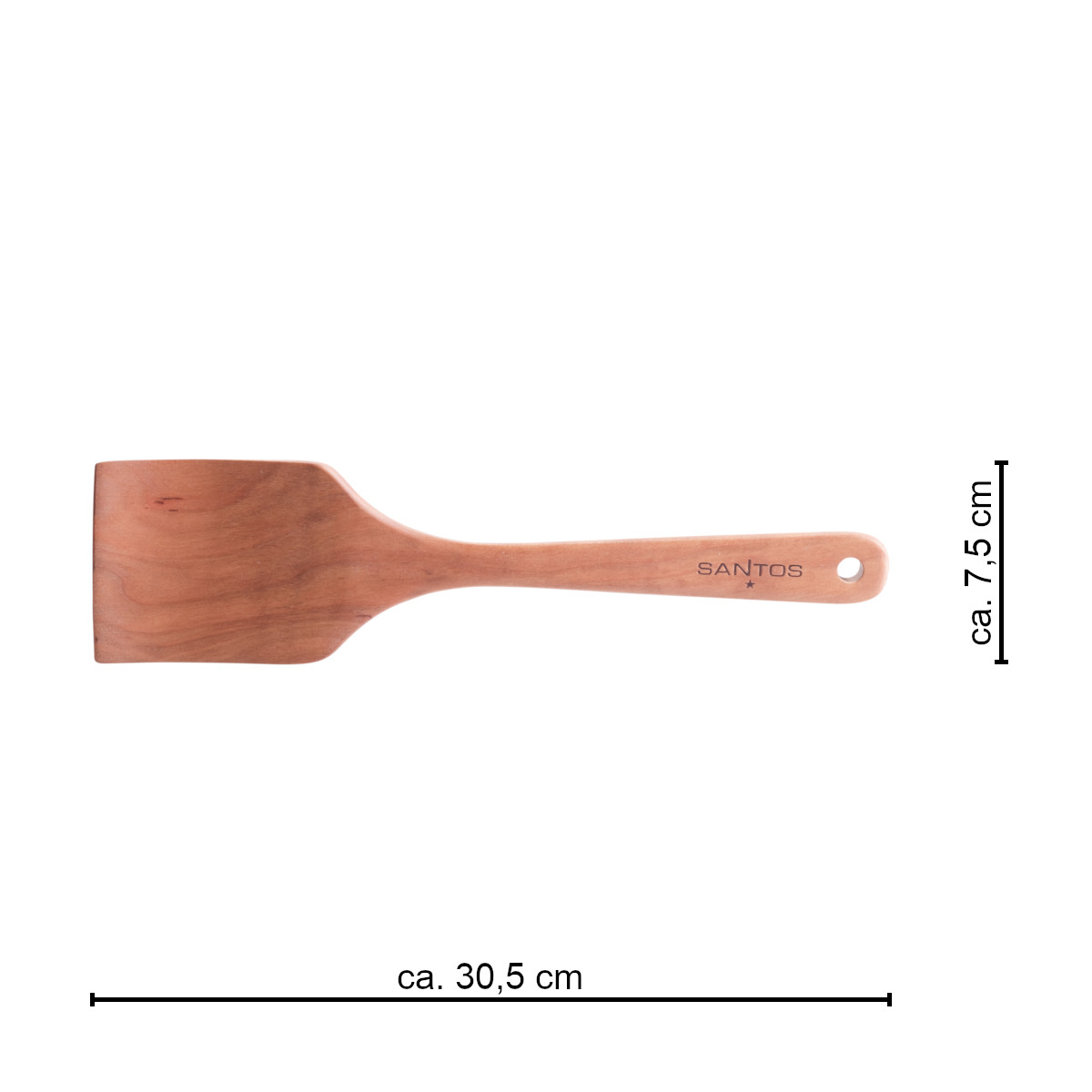 Santos Spachtel aus Kirschholz Santos Spachtel aus Kirschholz
