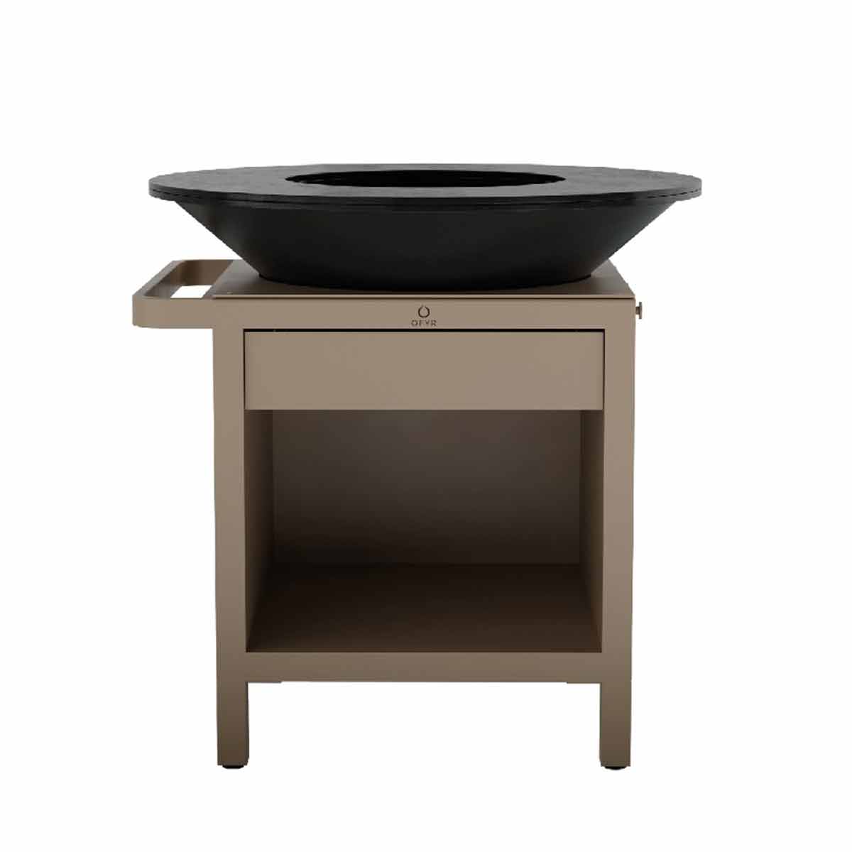 Ofyr Pro Connect | Plancha Modul Taupe Ofyr Pro Connect | Plancha Modul Taupe, mit Standbeinen