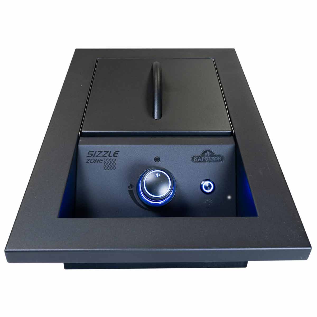 Napoleon Einbau Sizzle Zone 700er-Serie | klein | Mattschwarz mit Abdeckung Napoleon Einbau Sizzle Zone 700er-Serie, klein, Mattschwarz, mit Abdeckung