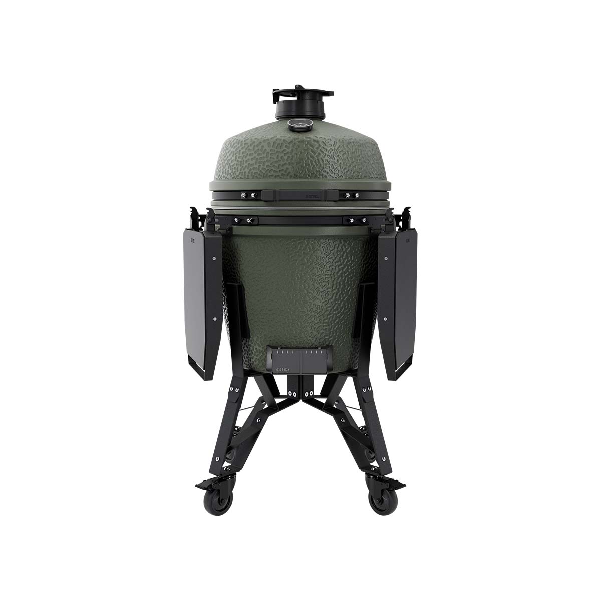 BSTRD. Pro Large Kamado Alpine-Green Fire & Flavor Bundle