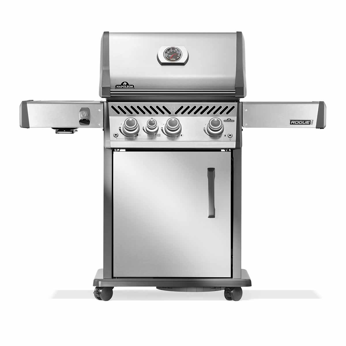 Napoleon Rogue Pro 425 | SIZZLE ZONE Seitenbrenner | Edelstahl | 2025 Napoleon Rogue Pro 425 | SIZZLE ZONE Seitenbrenner | Edelstahl | 2025