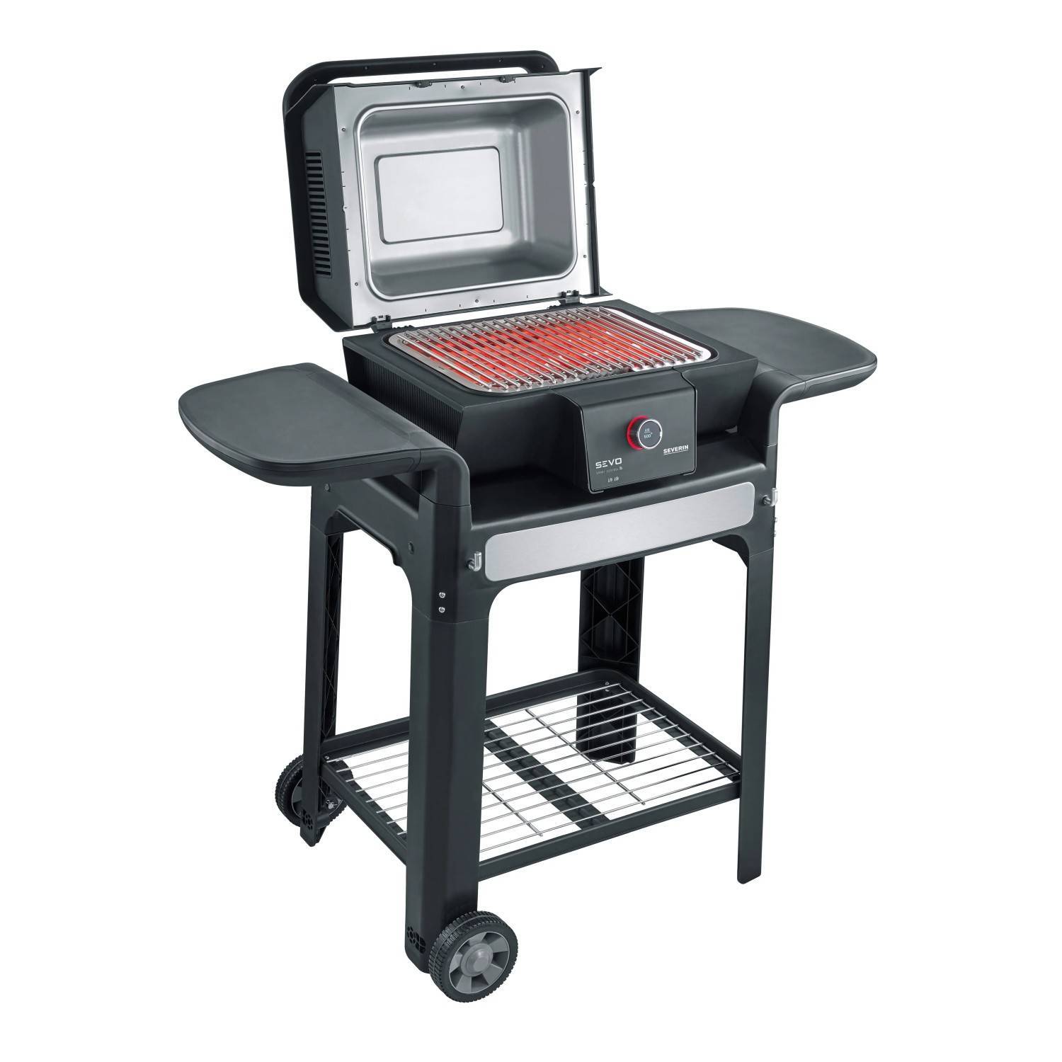 SEVERIN SEVO SMART CONTROL GTS PG 8139 – Smarter Elektro-Standgrill mit App-Steuerung