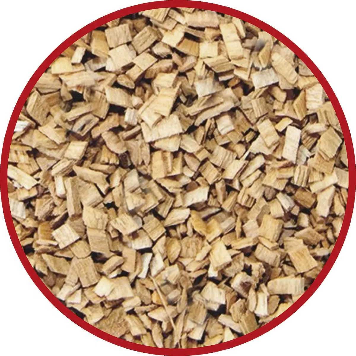 Borniak Räucherspäne Hickory, 50 Liter