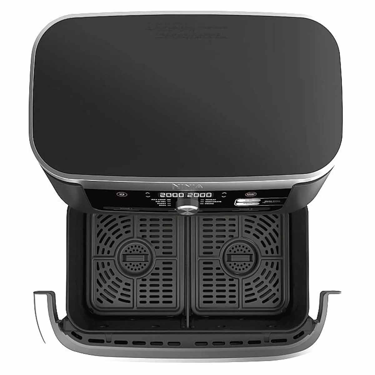 Ninja Foodi FlexDrawer Heißluftfritteuse, 10,4 Liter in Schwarz