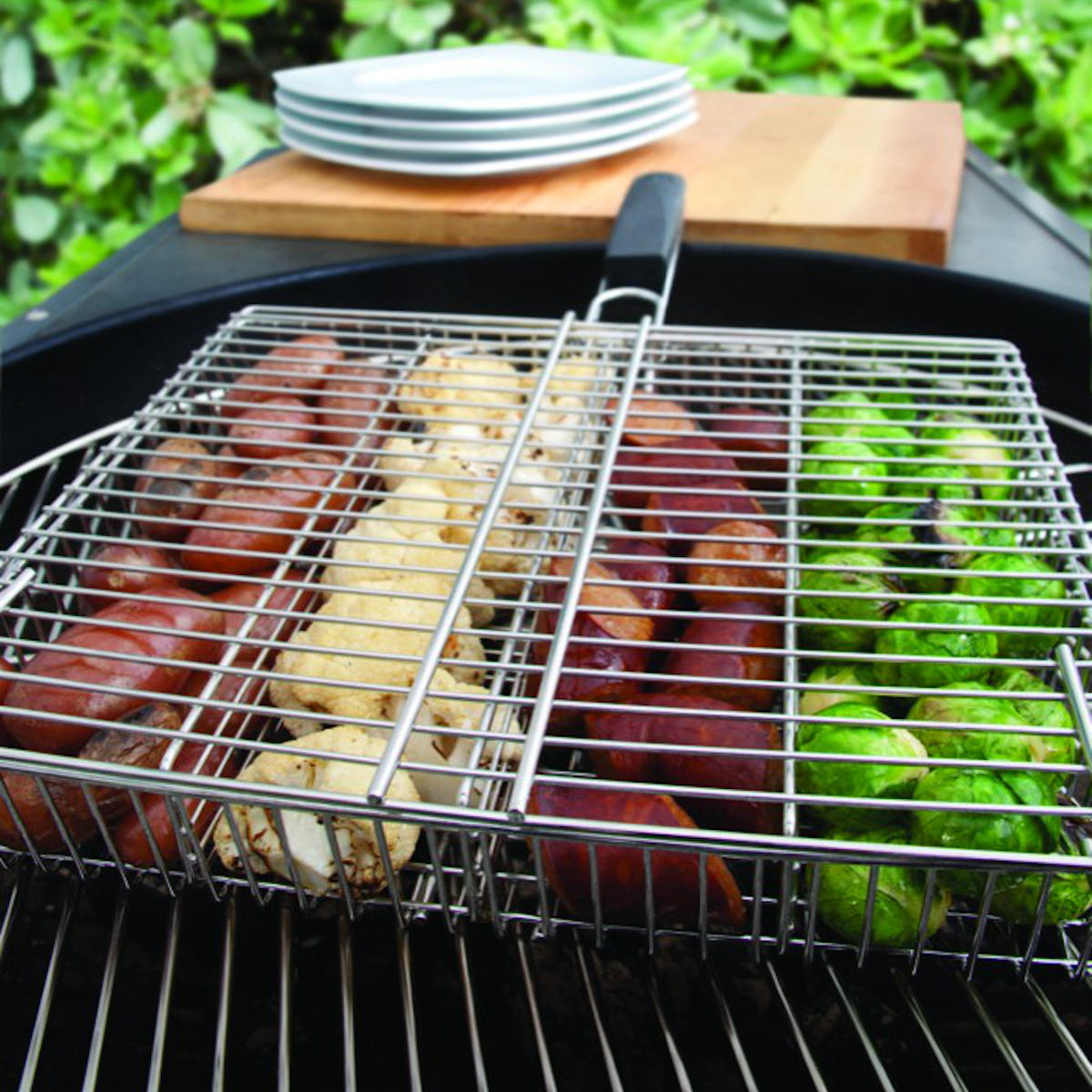 Steven Raichlen Edelstahl Grill Basket