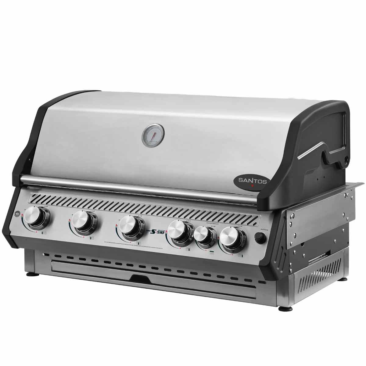 SANTOS Free S-510 PRO Einbaugrill | Heckbrenner | Edelstahl