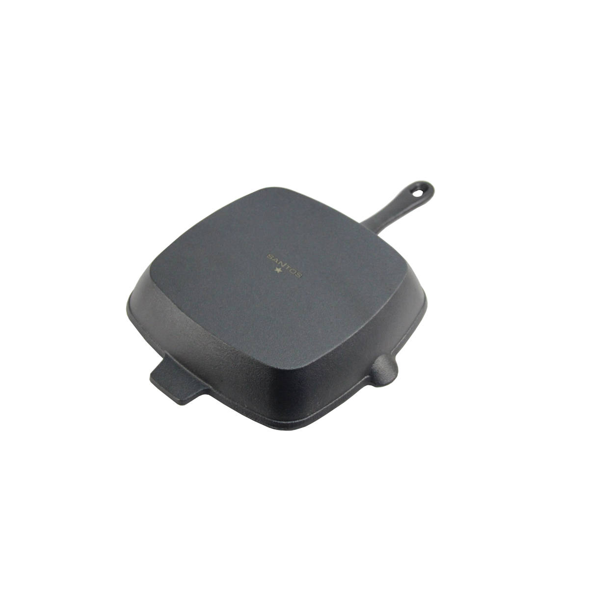 SANTOS Gusseiserne Grillpfanne, 26 x 26 cm SANTOS Gusseiserne Grillpfanne, 26 x 26 cm