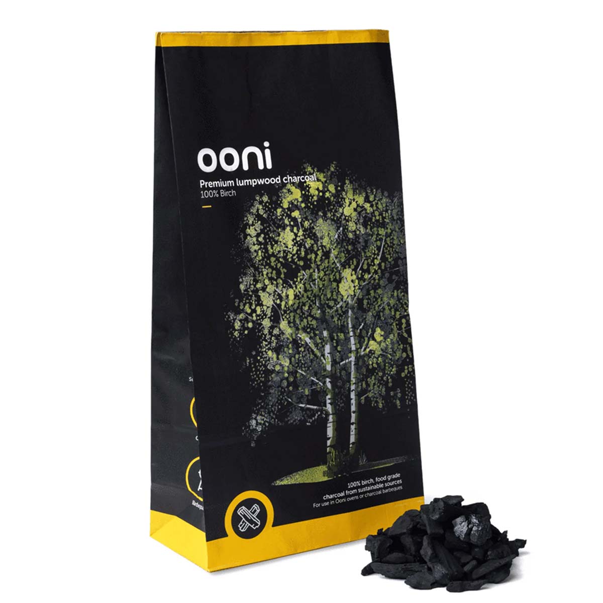 Ooni Premium Stückholz-Holzkohle 4 kg