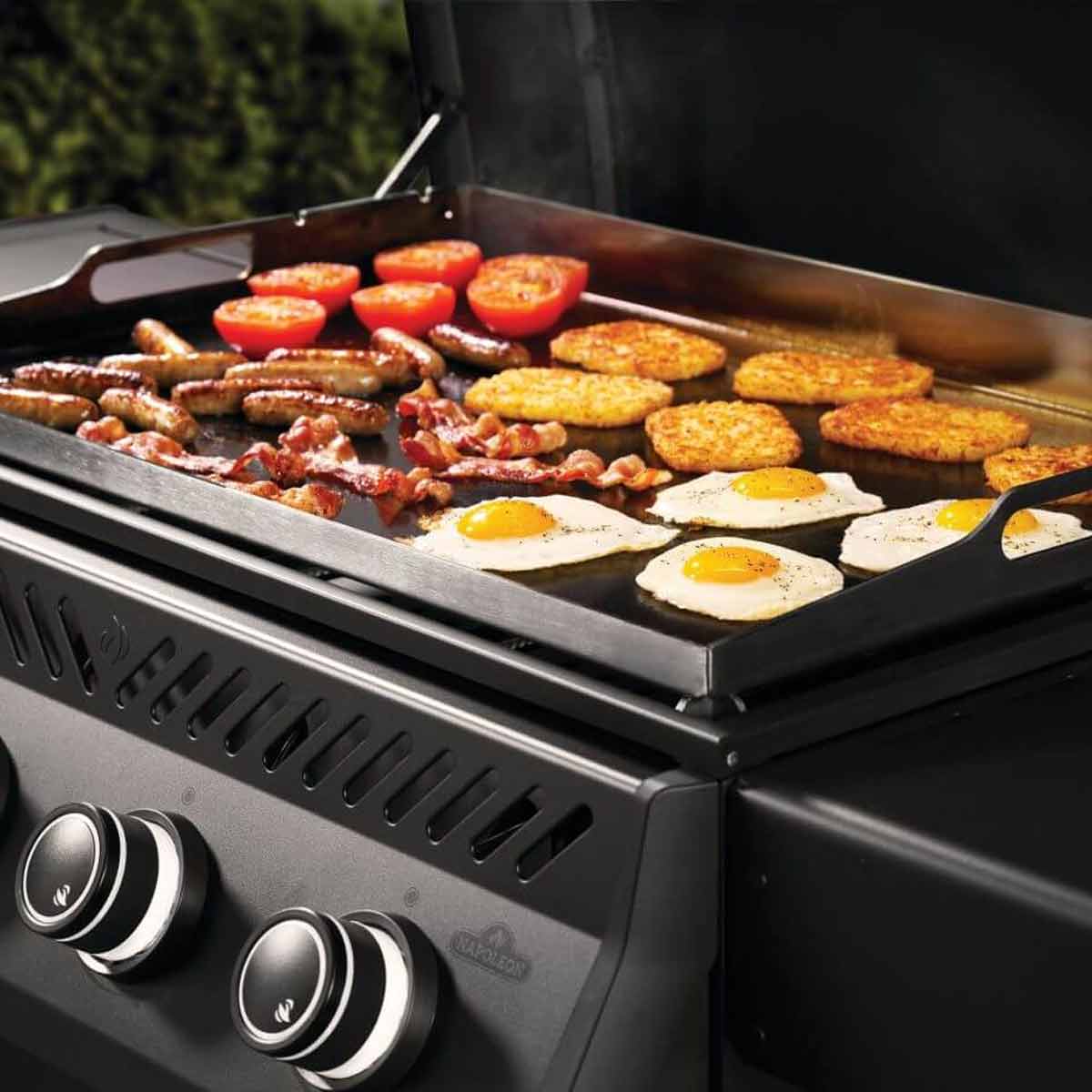 Napoleon Phantom Rogue Pro | Plancha Gasgrill | Mattschwarz