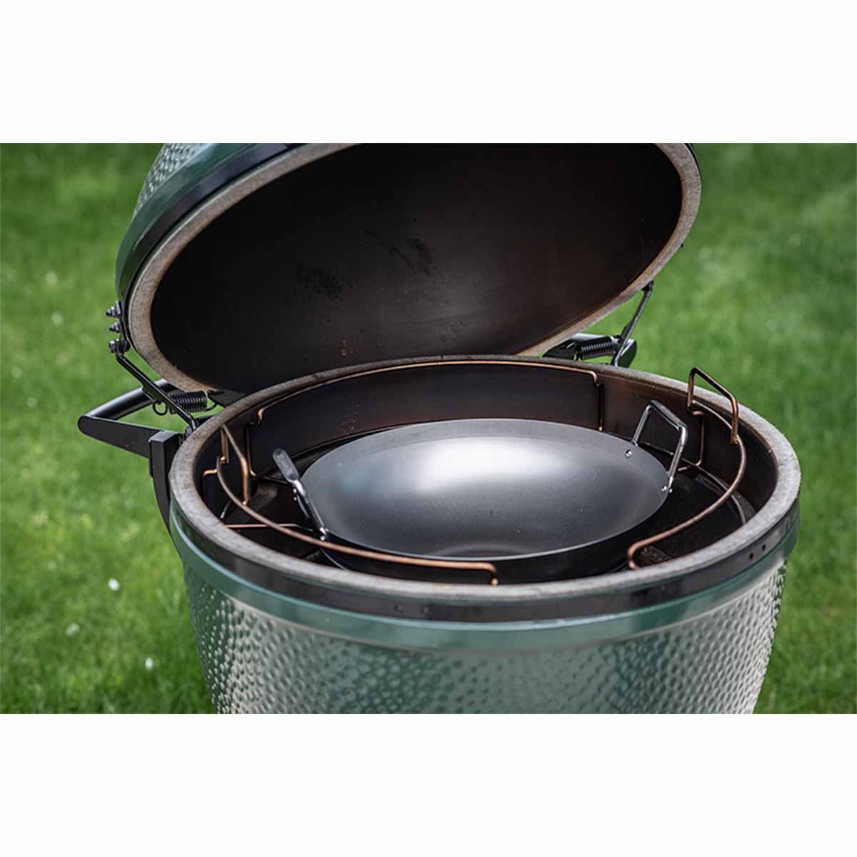 Big Green Egg Grill-Wok aus Kohlenstoffstahl