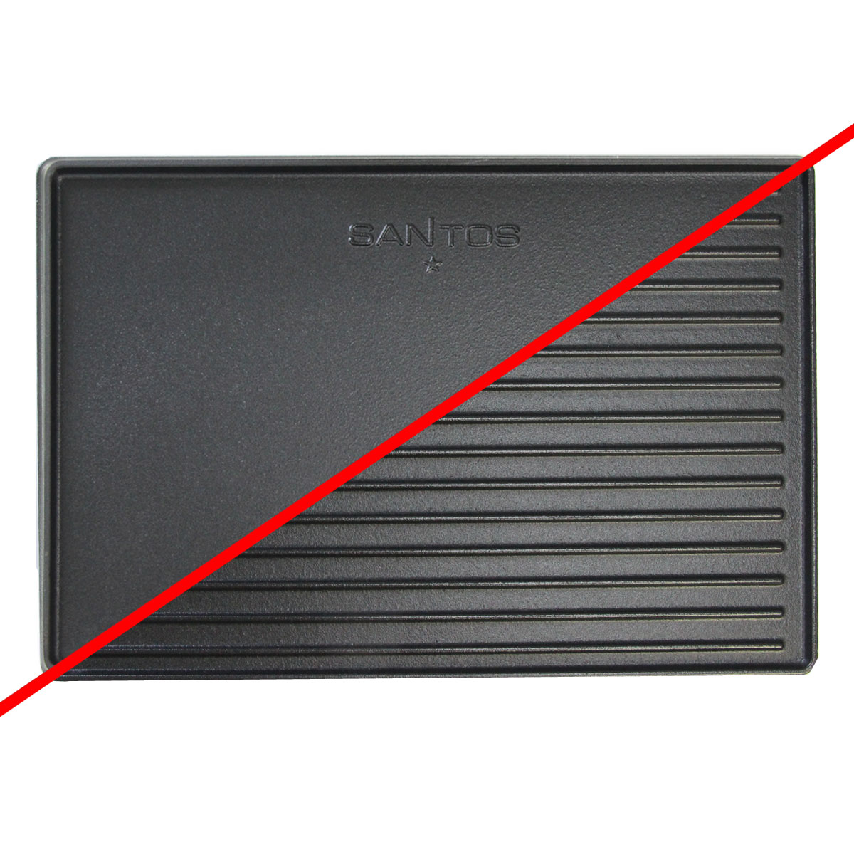 SANTOS Wende-Grillplatte Gusseisen für Napoleon Rogue, 45,1 x 29,5 cm SANTOS Wende-Grillplatte Gusseisen für Napoleon Rogue, 45,1 x 29,5 cm