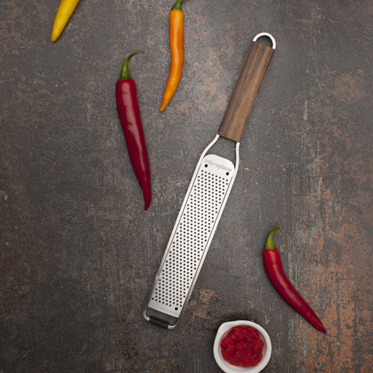 Microplane Master Reibe Zester, Walnuss