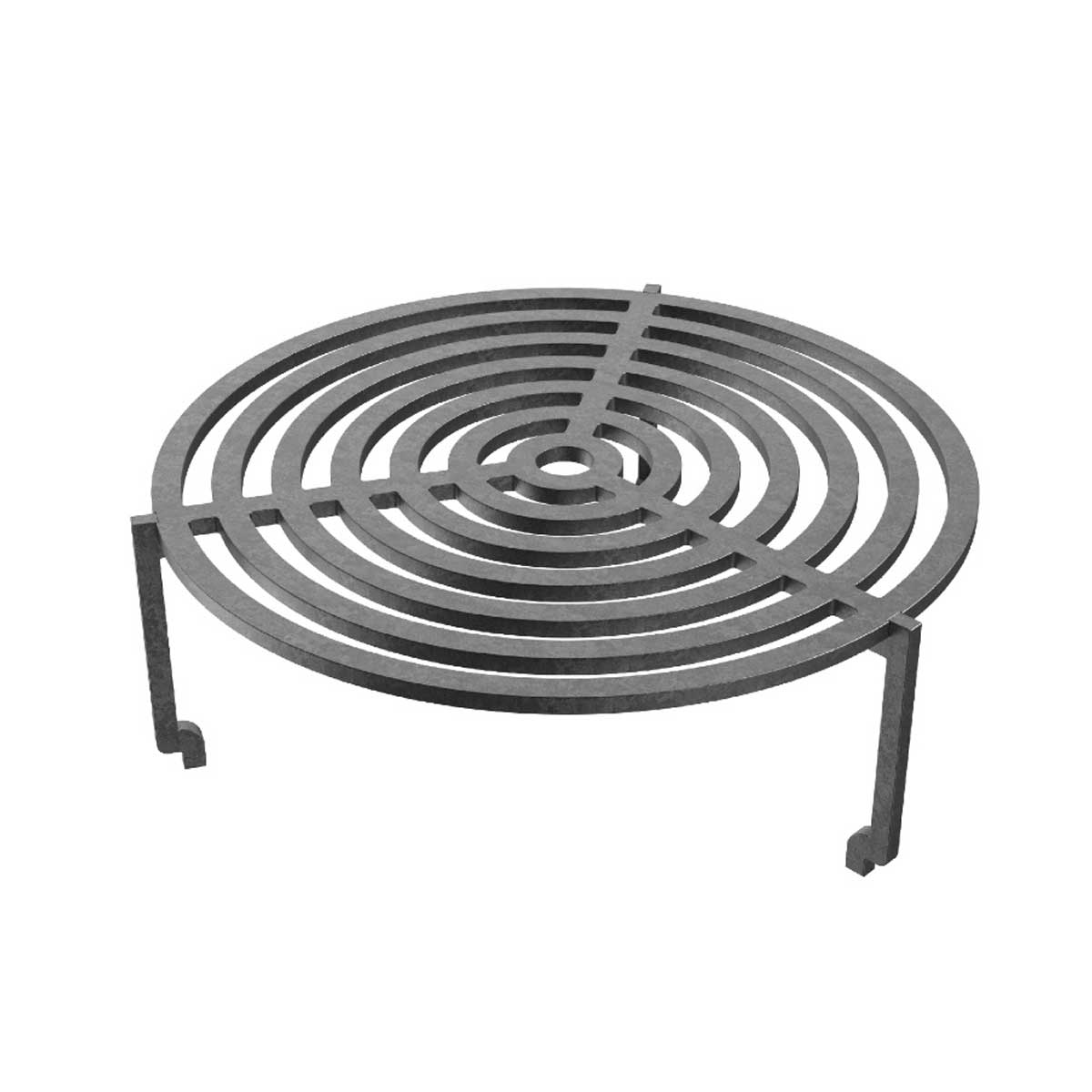 OFYR Feuerplatte 75 Corten Komplettset, Grillrost