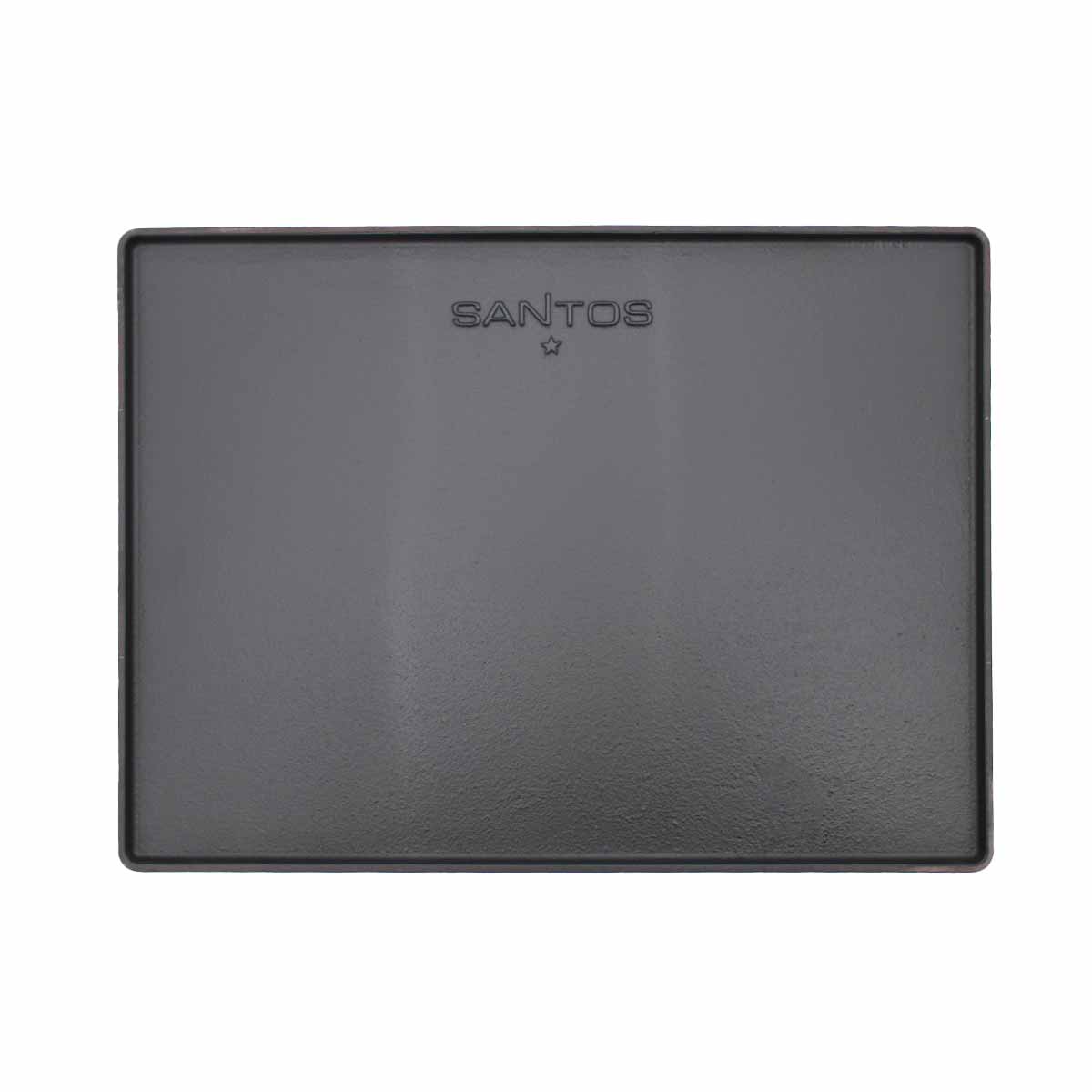 SANTOS Wende-Grillplatte Gusseisen für Broil King Baron / Crown / Triton 3 / Triton 4 | 43,3 x 32 cm
