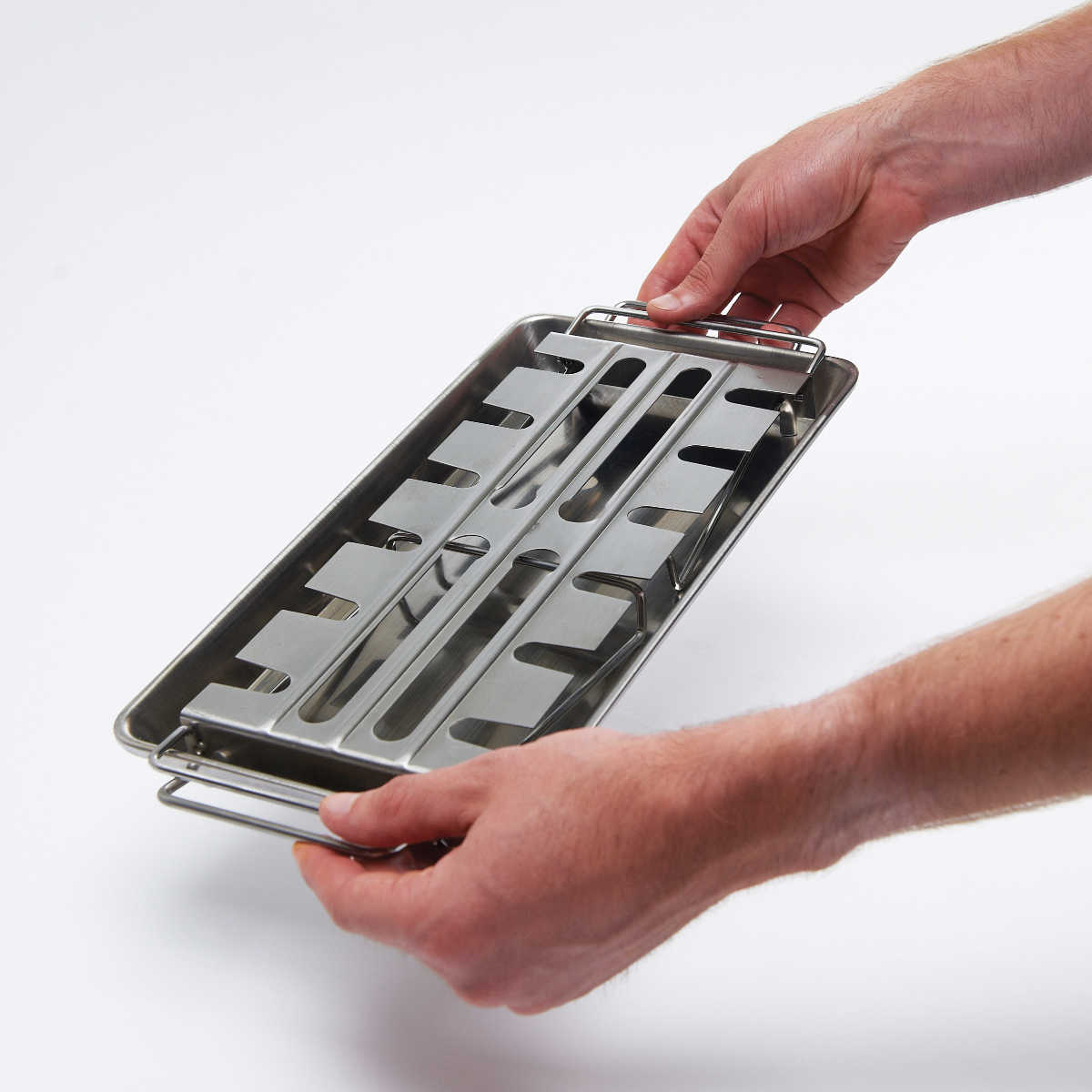 Broil King Edelstahl Wing Rack zusammenklappbar Broil King Edelstahl Wing Rack zusammenklappbar