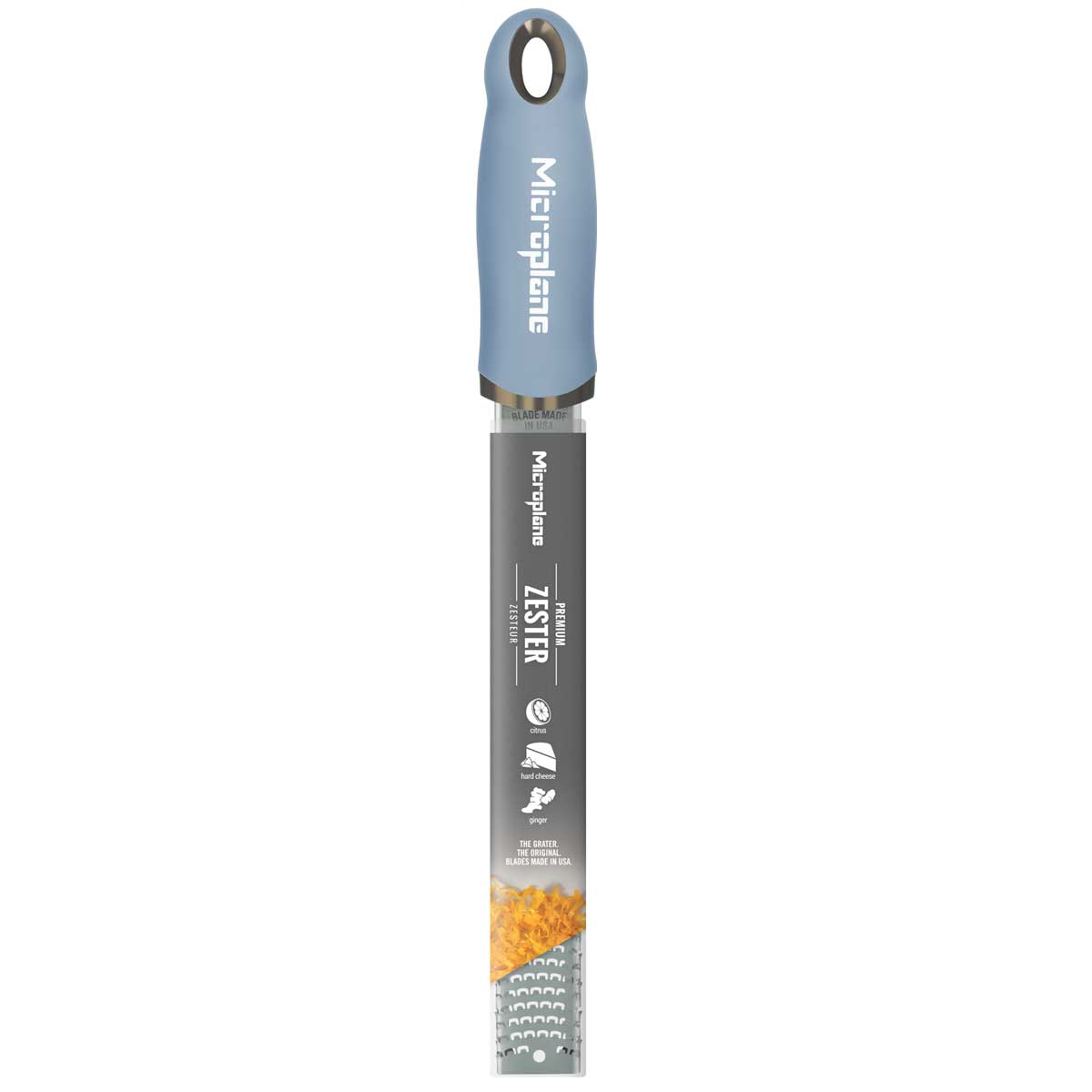 Microplane Premium Reibe / Zester, Küstenblau