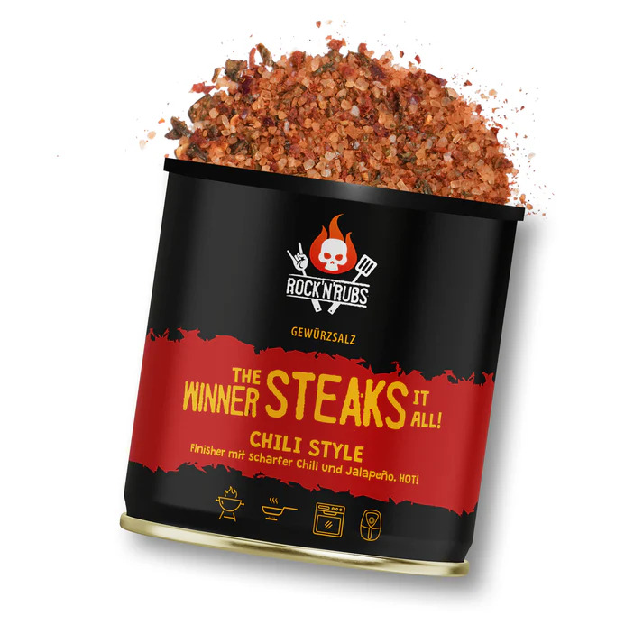 Rock’n’Rubs The Winner Steaks it all Chili Style BBQ Rub