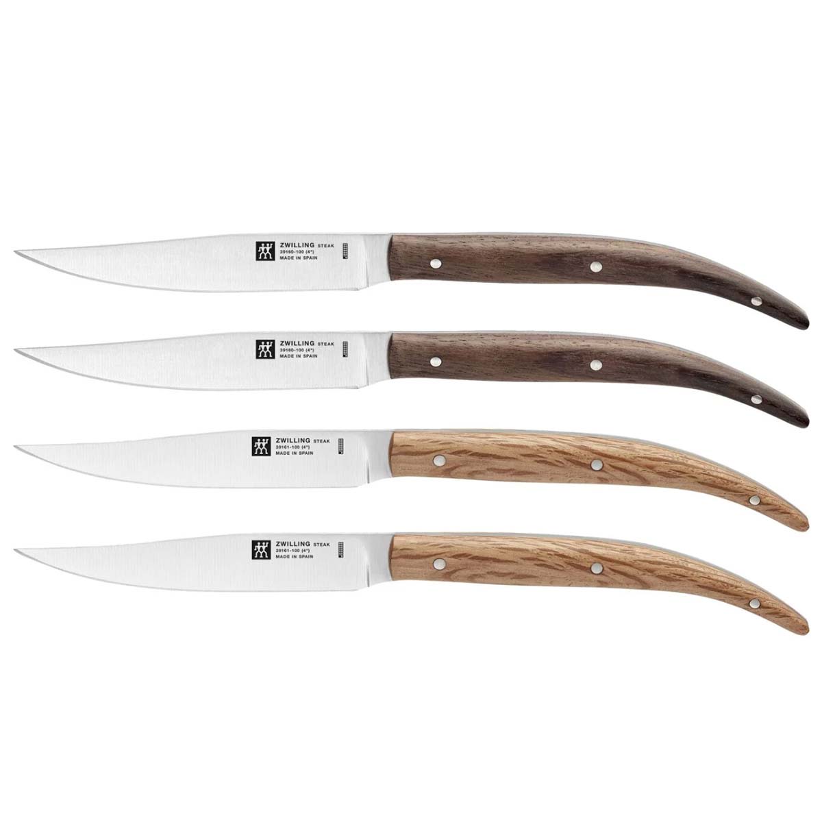 ZWILLING Steakmesserset, 4-tlg, Edelstahl