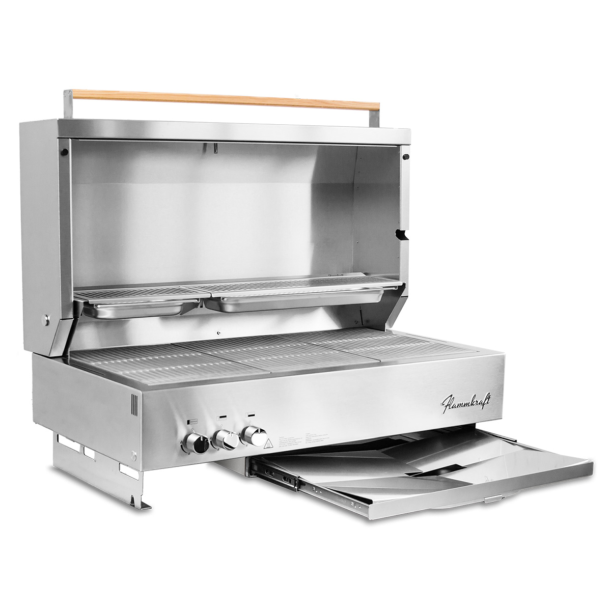 Flammkraft Block D | Gen. 5 | Einbaugrill | Erdgas