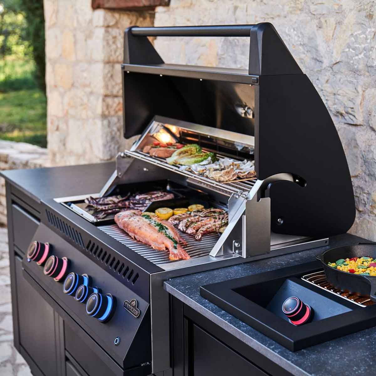 Napoleon Oasis Compact 105 Outdoor Küche | Mattschwarz
